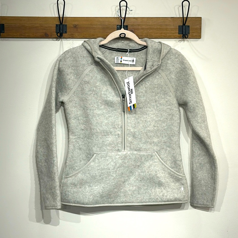 Smartwool half zip hoodie